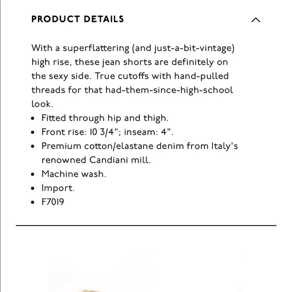 NEW • Madewell • High Rise Cuffed Denim Shorts 28 - Picture 5 of 8